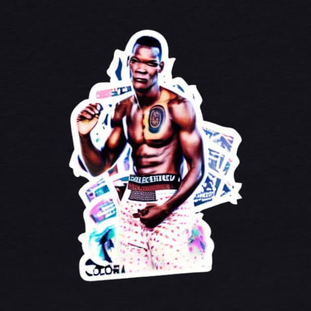 israel adesanya by Mcvipa⭐⭐⭐⭐⭐